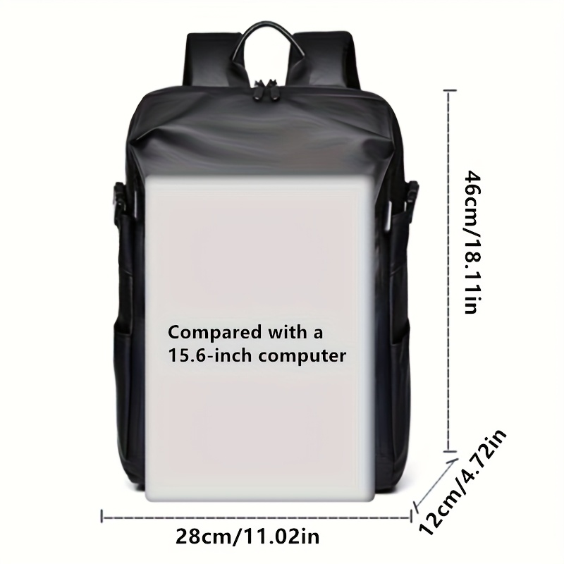 Large Capacity Casual Travel Laptop Bag, Multifunctional Men's Backpack, High-End Business Work Commuter Backpack, Basketball Bag