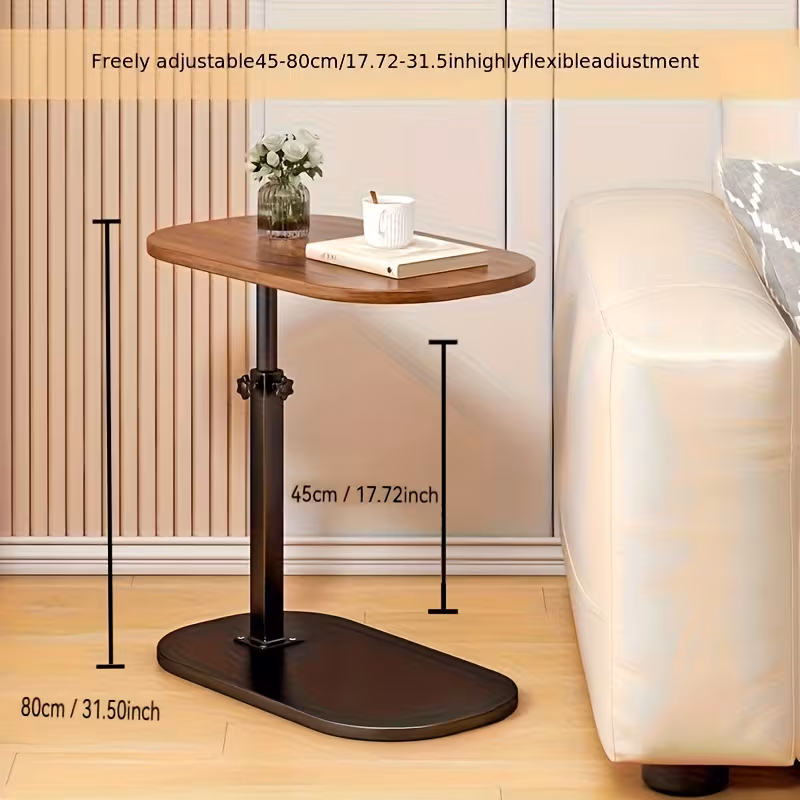 Adjustable Folding Laptop Desk & Side Table for Home Office, Bedside, or Sofa
