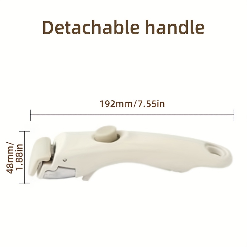 TEMU Heat-resistant Detachable Handle Universal Pot Lifter Suitable For Pots And Bowls