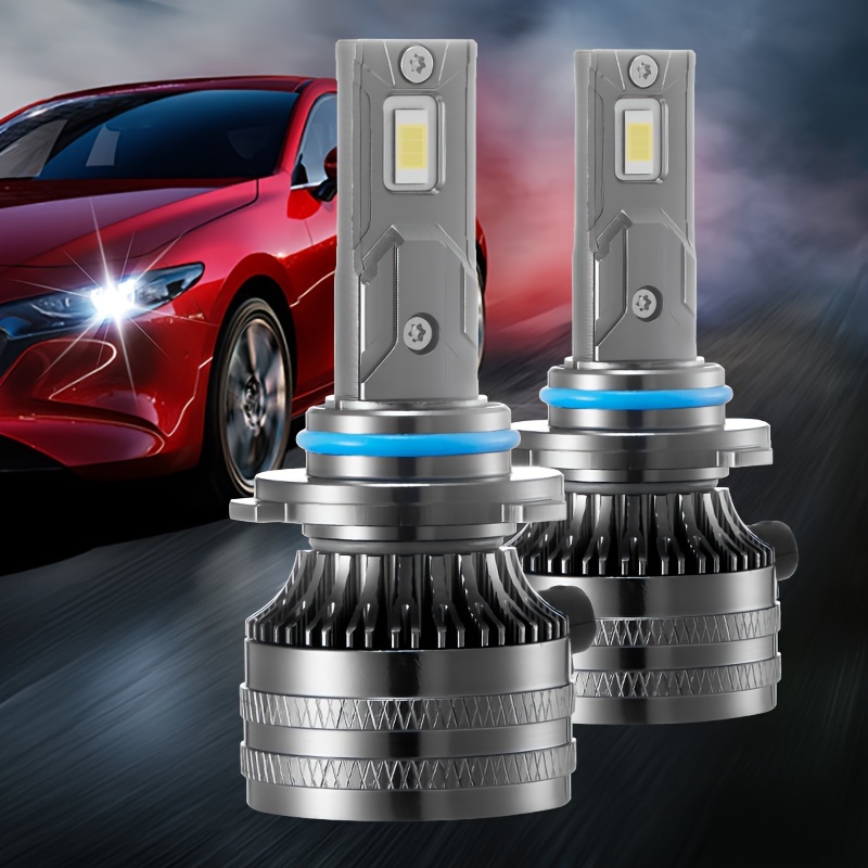 TEMU 2pcs H1 Led H7 H4 Led H11 Hb3 9005 Hb4 9006 9012 Hir2 Bulbs Car Lights 300000lm 350w Auto Headlight Lamp 12v 6500k