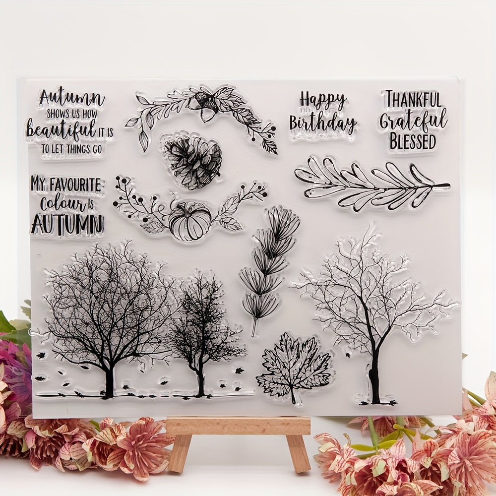 

1pc Of - Diy Scrapbooking, Card Making, Album Decor, Reusable +pp, Clear, , For & Greeting , For &