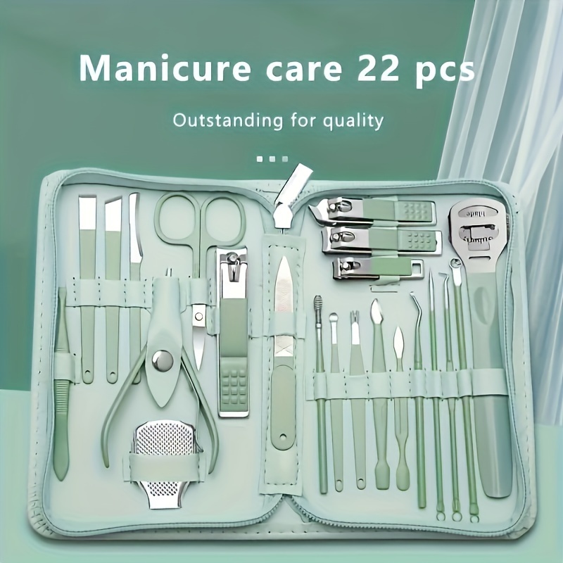 

Nail Clippers Manicure Tool Set, Cuticle Nippers And Cutter Kit, Professional Nail Clippers Pedicure Kit, Nail Art Tools, Stainless Steel Grooming Kit For Travel