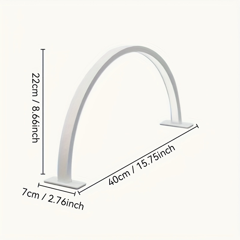 1pc Modern LED Desk Lamp with USB Power, 3-Tone Light Adjustment - Ideal for Nail Art, Lash Extensions, Tattoos & Light Skin Care - Durable Aluminum Base, Plastic Shade, Button Switch, Beauty Room Lighting | Modern Desk Lamp | Durable Aluminum Base