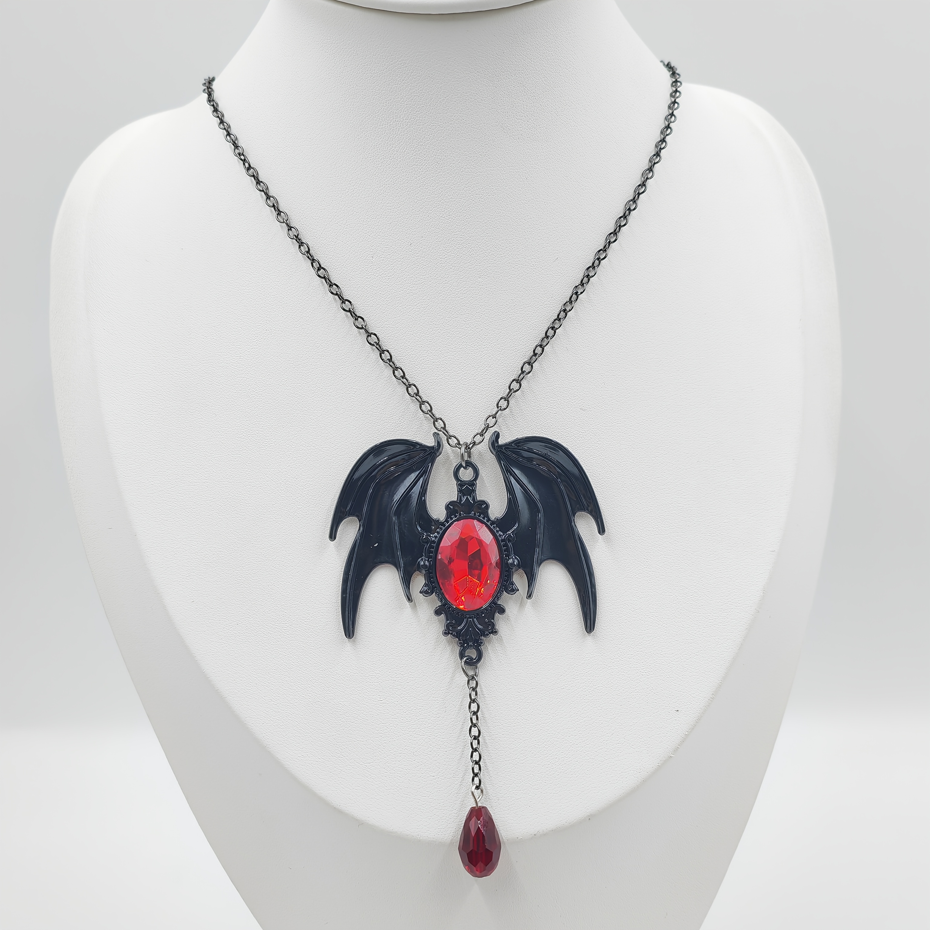 Demon Wing Necklace - Gothic , Accessory For