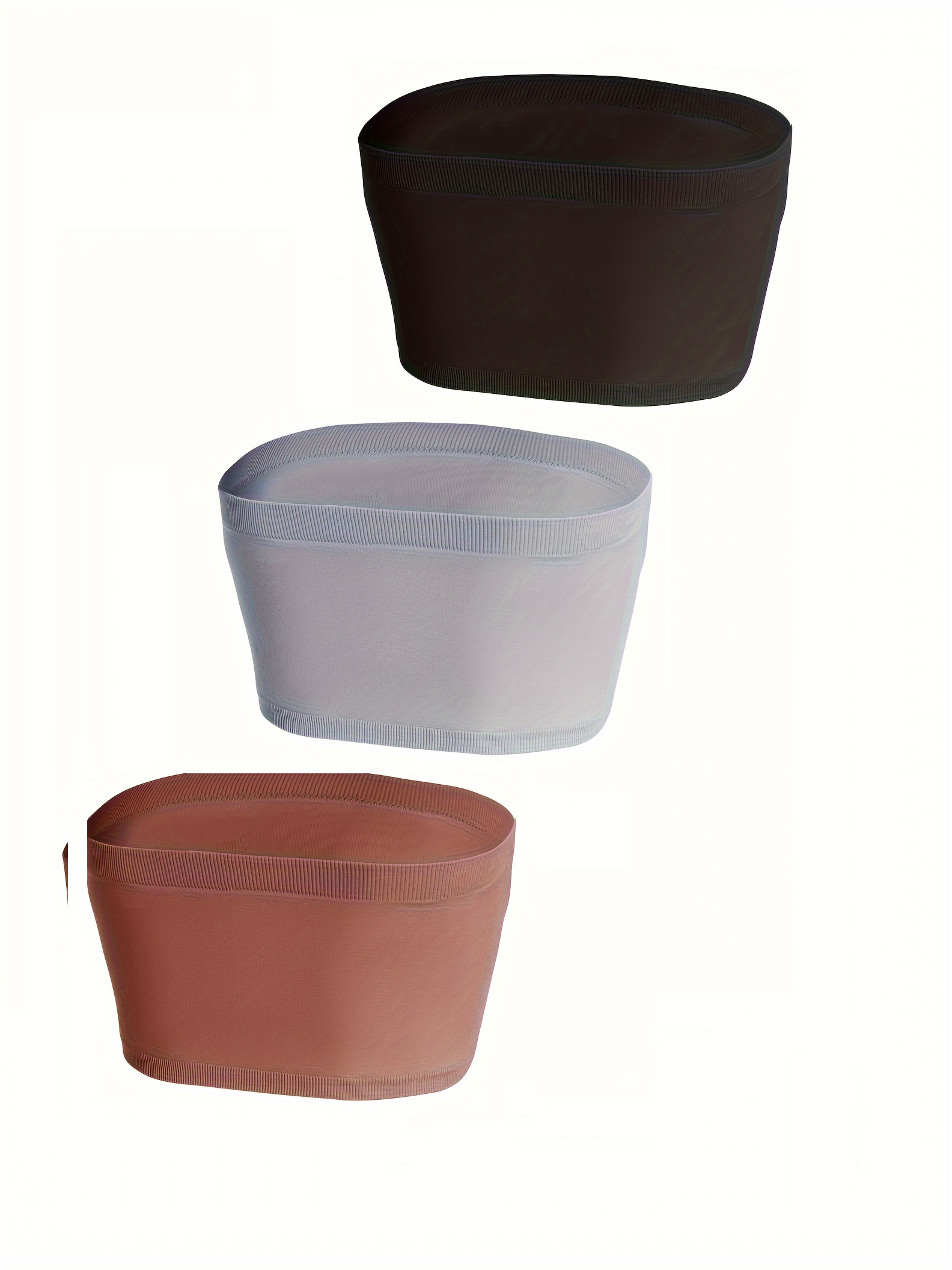 Women's Underwire Bralette Set of 3pcs