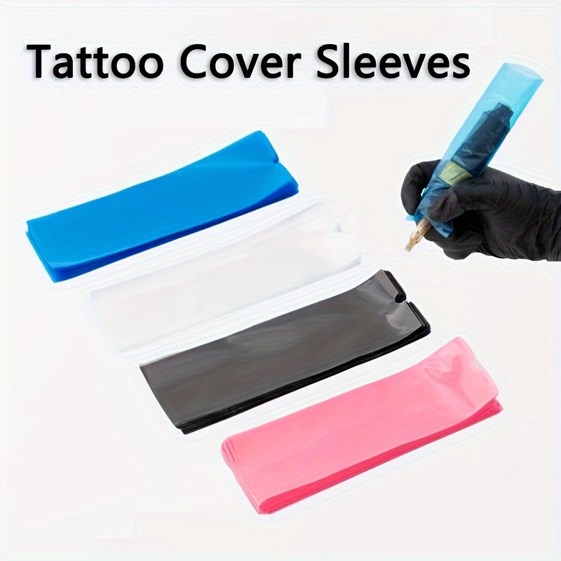 

Suangl Pen Sleeves Set, 200//50pcs Disposable Tattoo Supplies, Dust-proof Protective Bags, Accessories, Unpowered, Fragrance-free, For Piercing & Tattooing