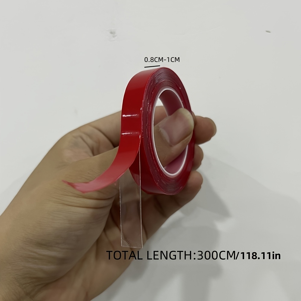 Double-sided Tape Nano Tape 3 Meters 6/8/10/12/15mm Wide Transparent Tape Washable Adhesive Nano Traceless Sticker Glue