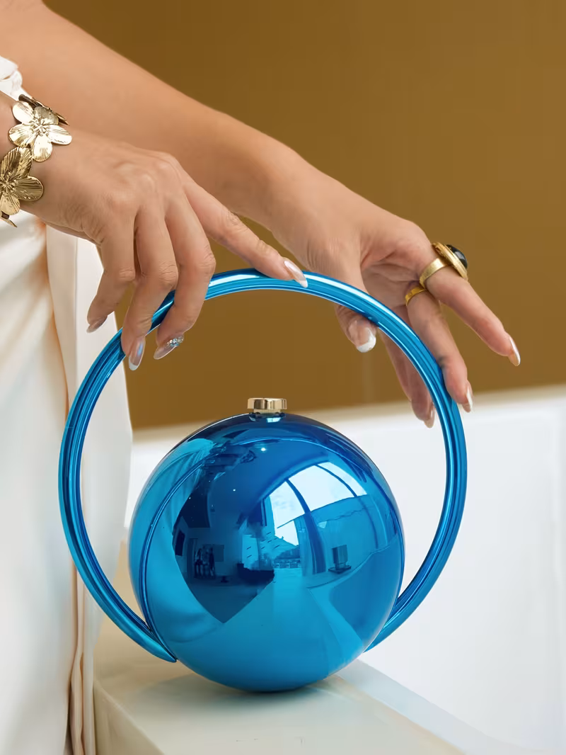 luxury womens banquet design solid color handheld bag with sparkling irregular for dinners and parties pairable with daily wear formal wear ball dresses birthday dresses Product details 14