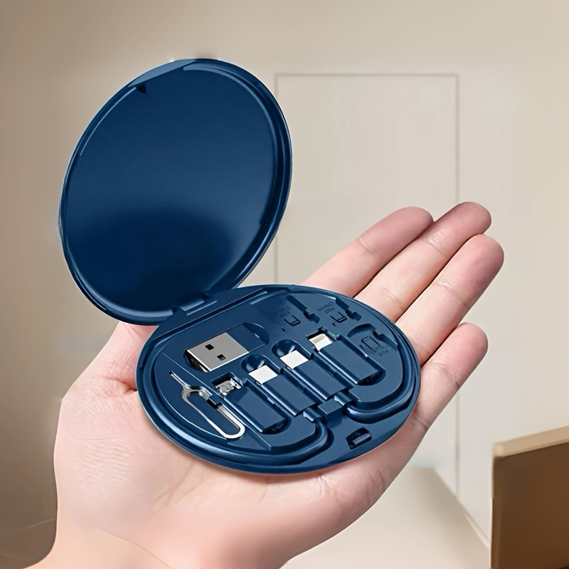 9-in-1 Cable Tool Kit Box with USB Adapter Cables and Storage Case