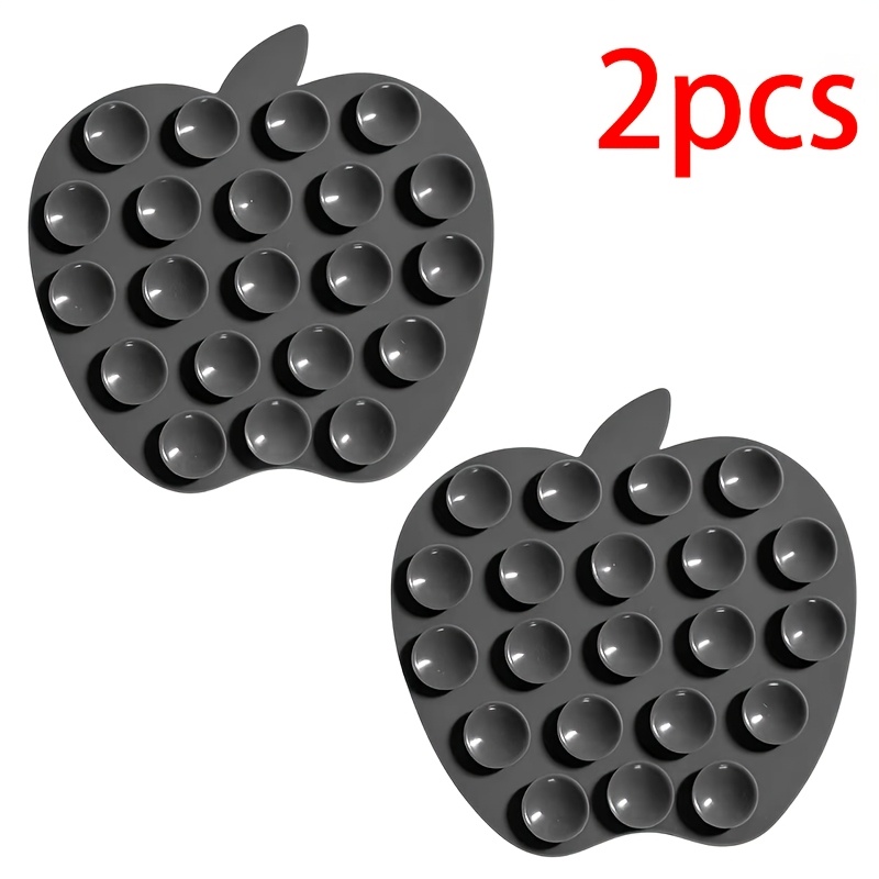 Fruit-Shaped Silicone Suction Cup Phone Stand, Multifunctional