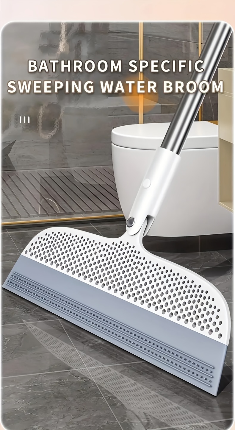 magic cleaning broom wiper squeegee floor scraper for bathroom hair removal sweeper wet dry use cleaning tool Product details 2