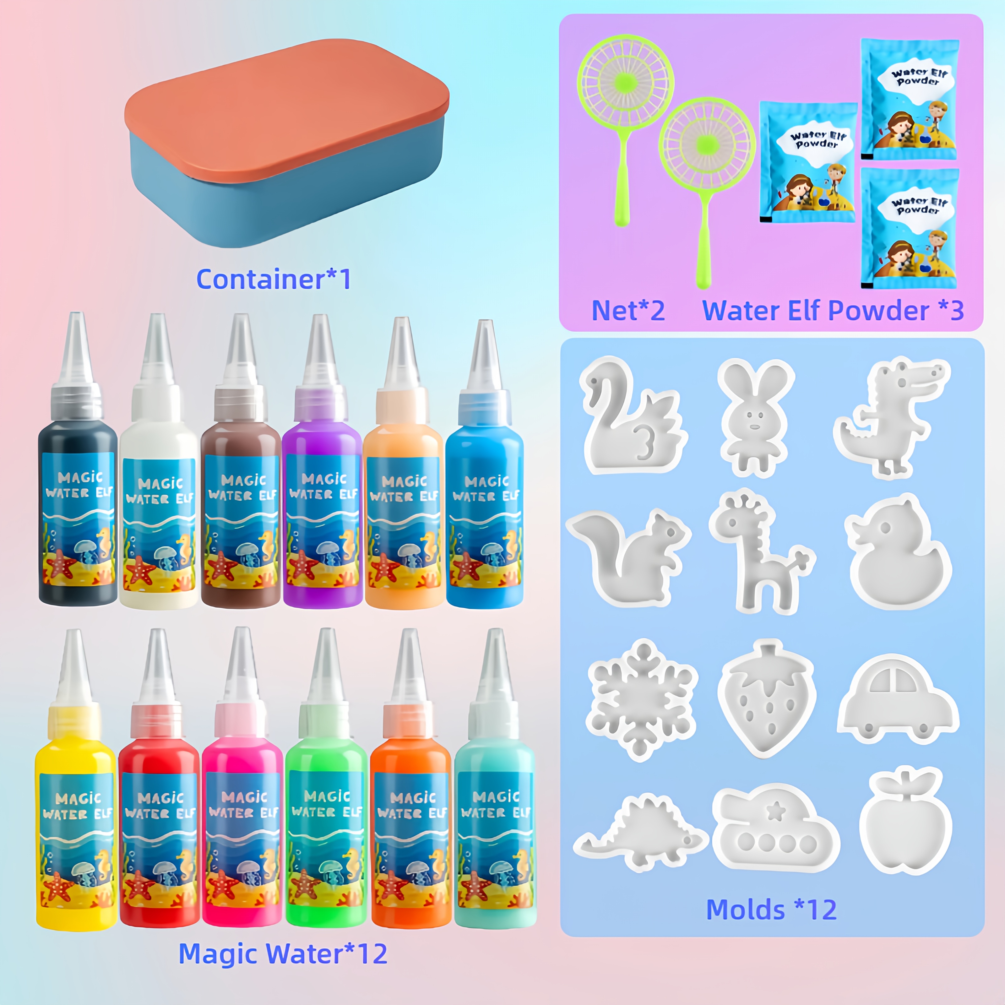 Image of Gift For Her/him A Set Of 30 Novelty Friendship Gifts, Including 12 , 12 Models, With Storage Box, Children&;s Novelty Friendship Gifts, Party Gifts ,halloween,christmas