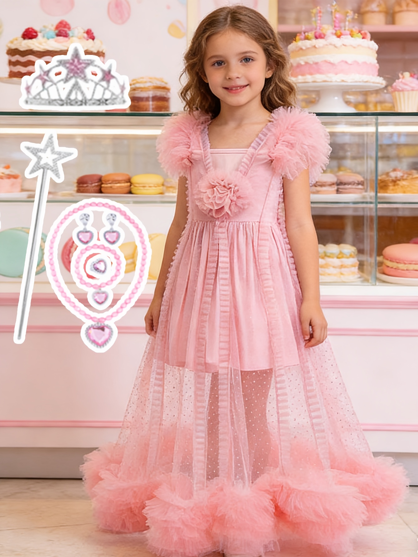 chinese dress ladies Gorgeous Pastel Pink Lace & Tulle Pencil Party Cocktail Pencil Long Lace Dress