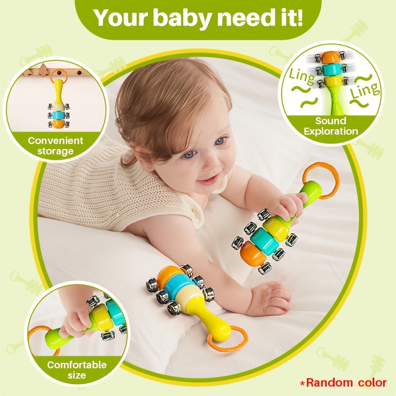 Hand Cranked Bell Games for Parents And Children, ABS Material