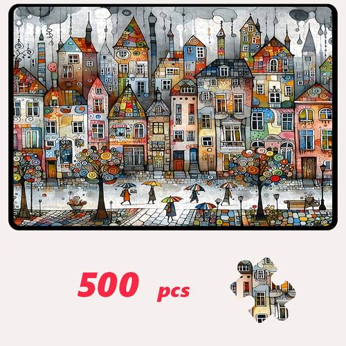 item picture 500pcs 1000pcs puzzle large puzzle gift family interaction decoration premium puzzle designed for birthdays valentines day mothers day thanksgiving easter and more ideal for gifting