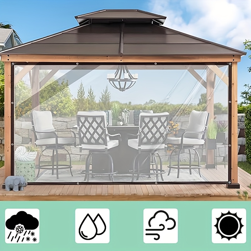 Copertura Impermeabile Per Tenda Da Sole | Protezione Pioggia E Polvere Per Veranda E Giardino