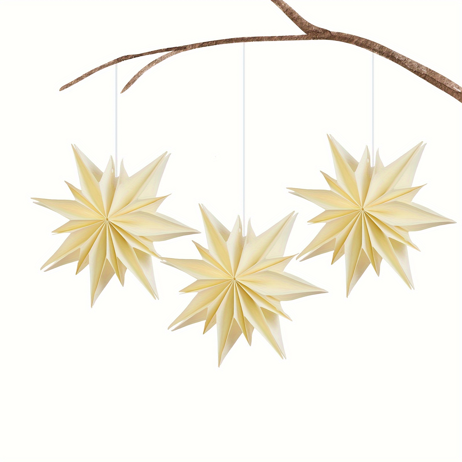 

Dreameng Christmas Ornaments - Set Of 3, 13cm Hanging Decorations For Christmas Tree, Decor, No Needed, To , , Suitable For Christmas And