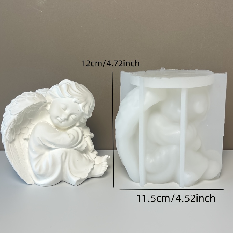 Clay Mold European Retro Ornaments Plaster Mold Room Bookcase Decoration Mold
