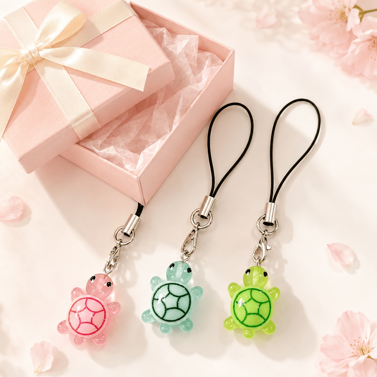 TEMU 6 pezzi di simpatici cordini per telefono a forma di traslucida, accessori di moda , regalo per , compagni di feste di compleanno