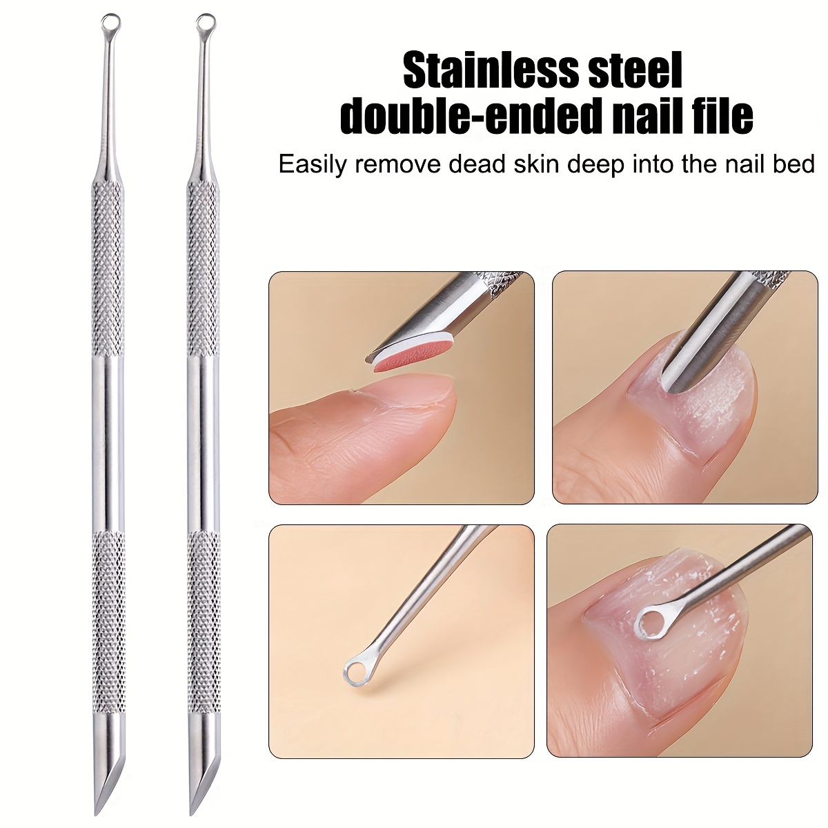 Cuticle Remover & Ultra-Thin Scraper for Trimming