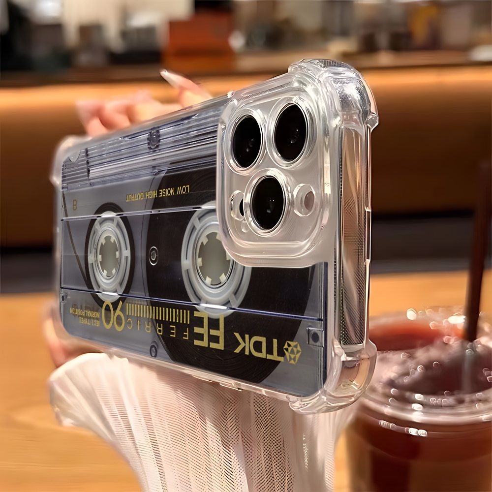 a vintage music cassette phone case compatible iphone models