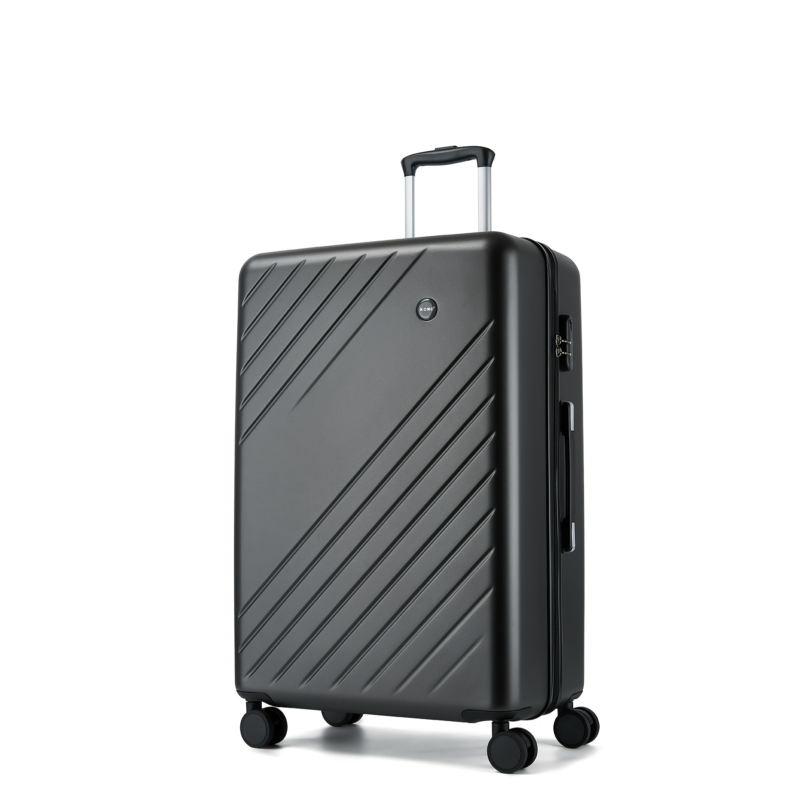 This 3pcs Luggage Collection (20/24/28 Inches) Features Lightweight Abs Material, Includes Carry-on And Checked Suitcases With Spinner Wheels, And Is Designed For Durability