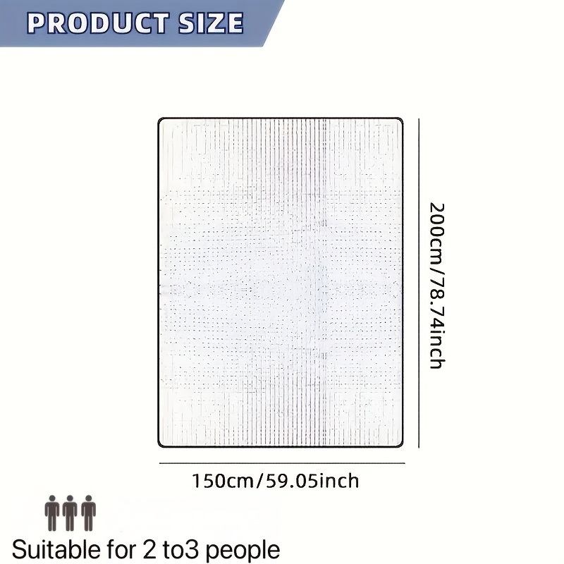 Year-Round Camping Mat, Extra Large Size, Durable