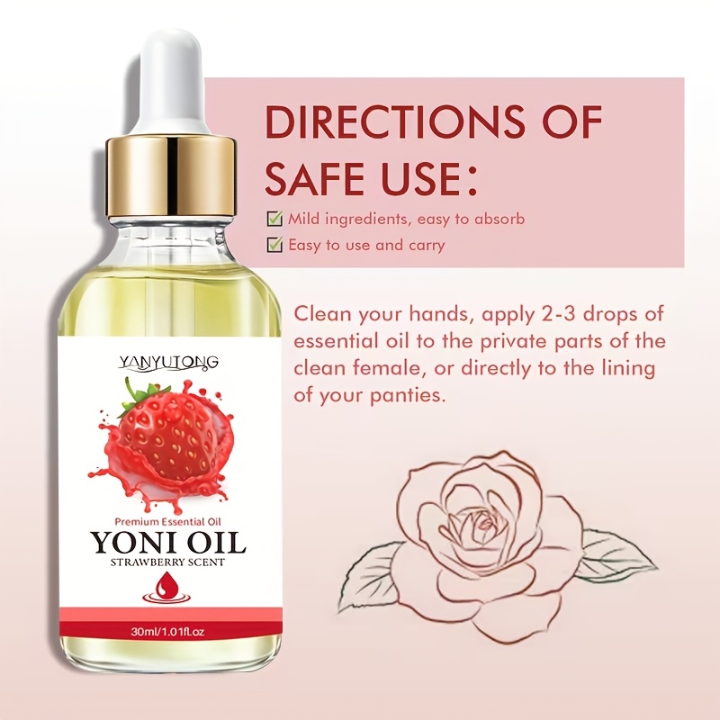 womens   essential oil strawberry oil plant based scented removes odors relieves discomfort cleanses and   intimate areas   oil natural fragrance oil plant based oil   oil Product details 4