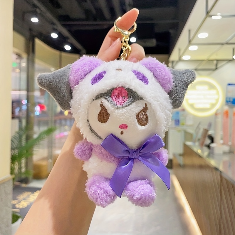 Plush Doll Keychain Cute Kt Cat Melody Cinnamoroll - Temu