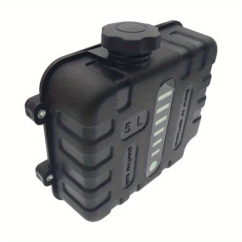 E-shop 5L Schwarzer Auto Parkheizung Kraftstofftank, geeignet für LKWs, , Wohnmobile, Motorräder und Geländefahrzeuge, mit einem
