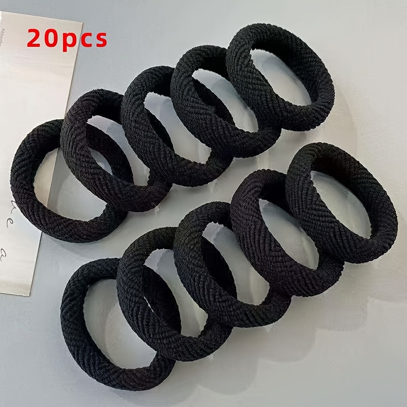 TEMU Elastico per capelli elegante, audace , fascia per capelli ad elasticit�, fascia spessa senza cuciture per