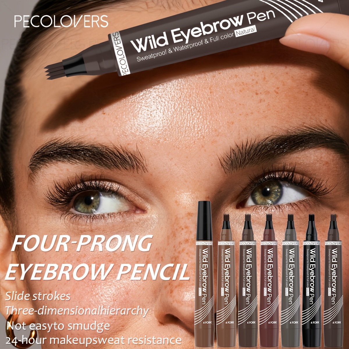Waterproof Anti-Smudge Eyebrow Pencil