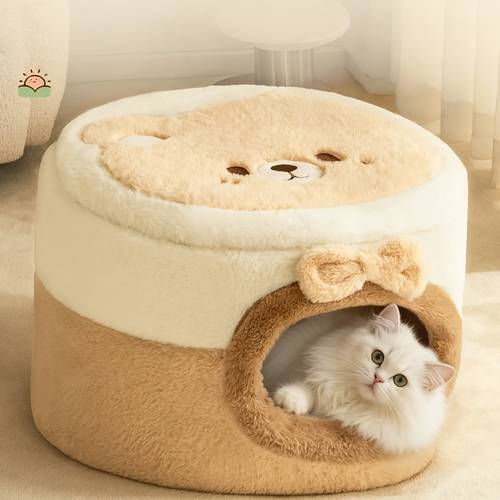 enclosed cat house with a secure feel large sleeping bag cat house cat bed cat tent