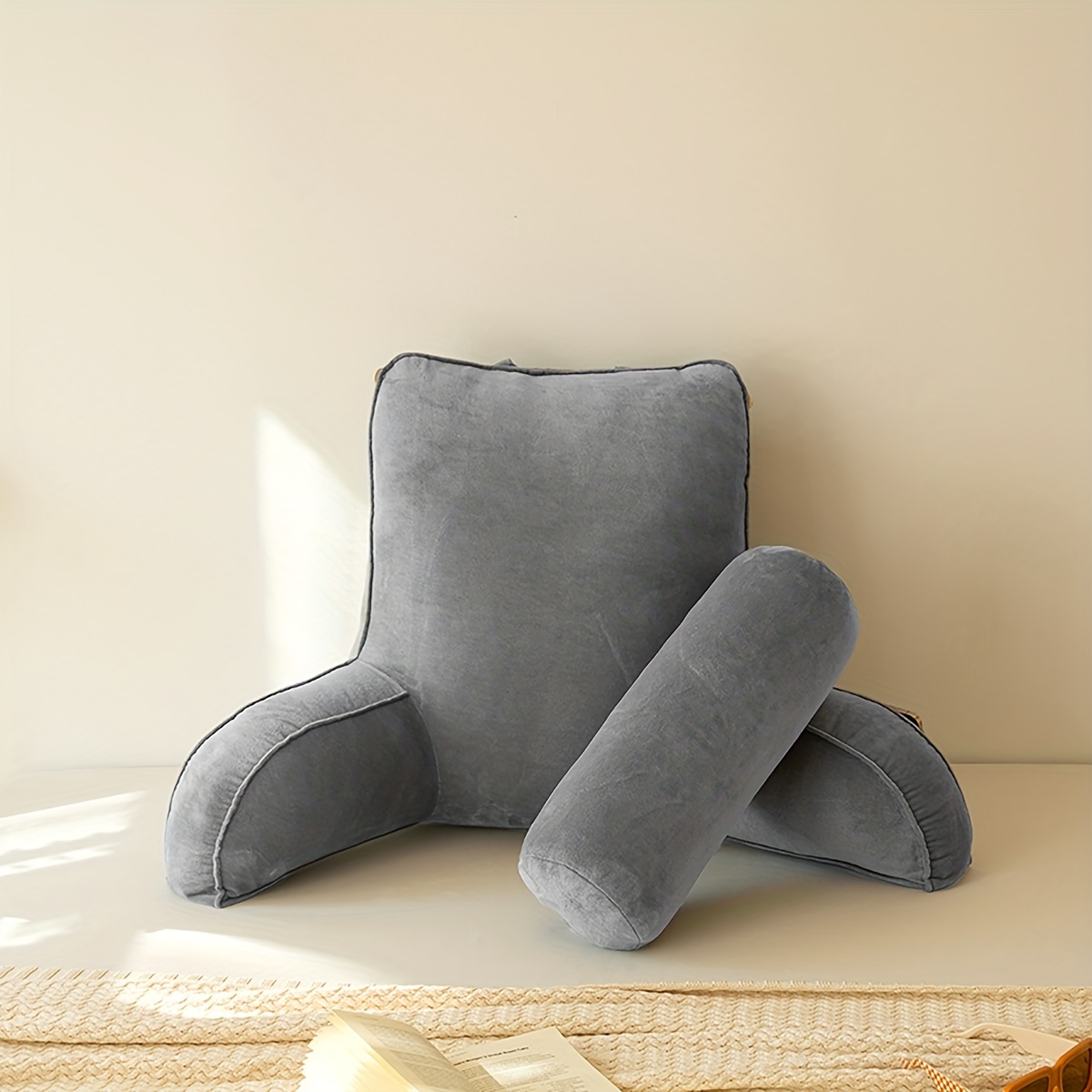 how to clean bed rest pillow