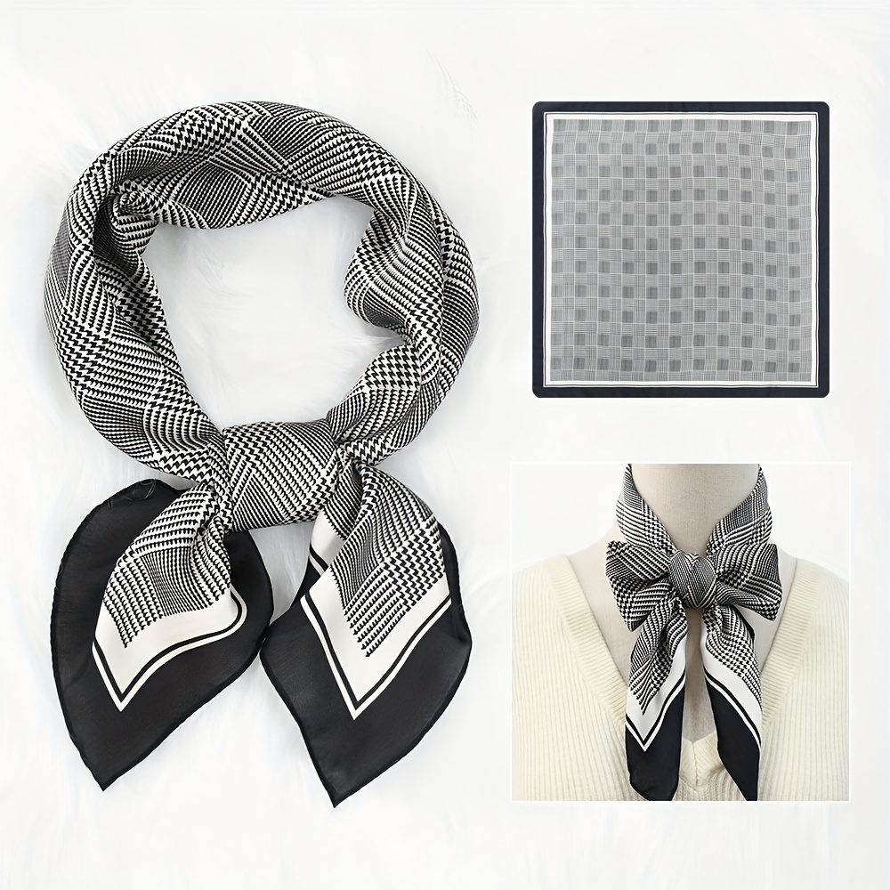 

Men' Scarf - Lightweight, Warm & | Silk Satin Neck Warmer With Wind Protection | Professional Dress Accessory