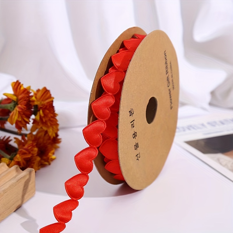 E-shop 1 Rolle 900cm x 520cm Polyester Liebesband Blumenverpackung Blumenstrauß Verpackung Blumenband Kuchen Backen Geschenkband
