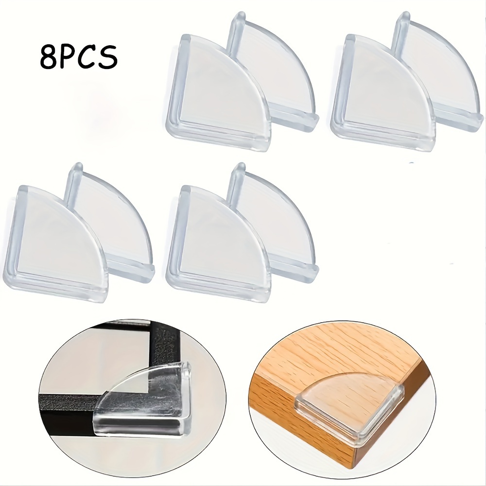 8/16pcs Of Corner Protectors For Tables And Windows, Soft Silicone Edge Guards To Prevent And Safety