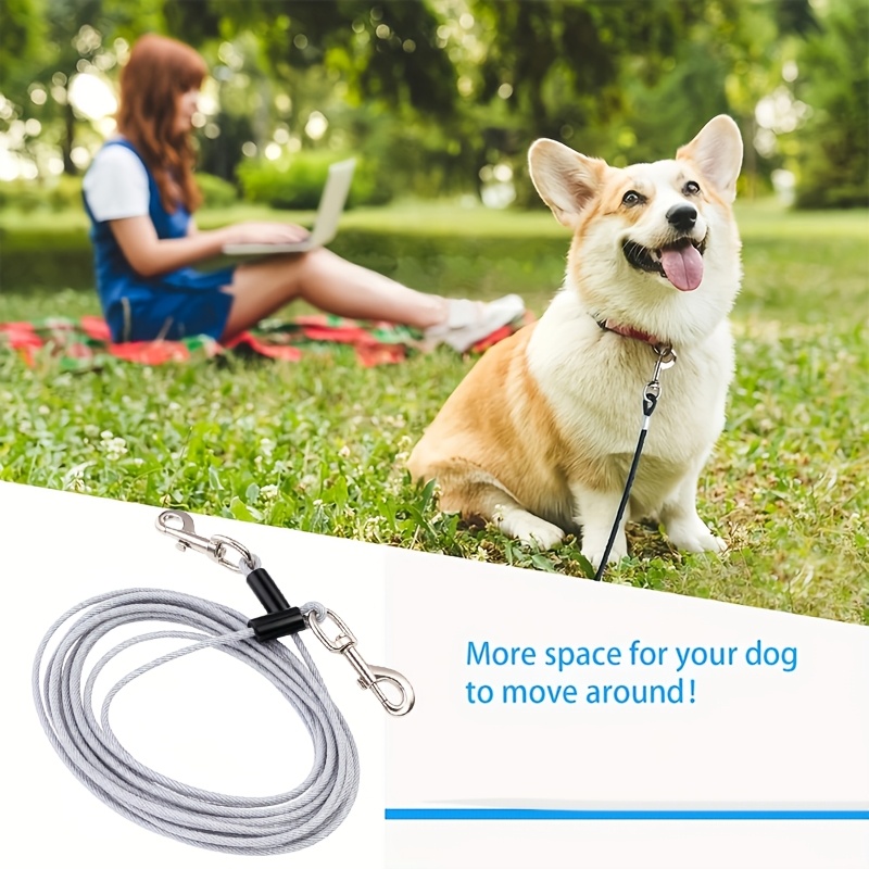 Anti-Bite Dog Leash for Small to Medium Dogs, Anti-Tangle Design