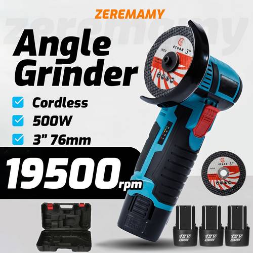 gambar barang penggiling sudut mini tanpa wayar 19500rpm penggiling elektrik mini mesin penggiling tanpa wayar