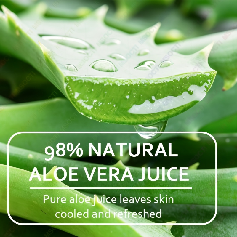 98% Aloe Vera Moisturizing Cream for After-Sun Care