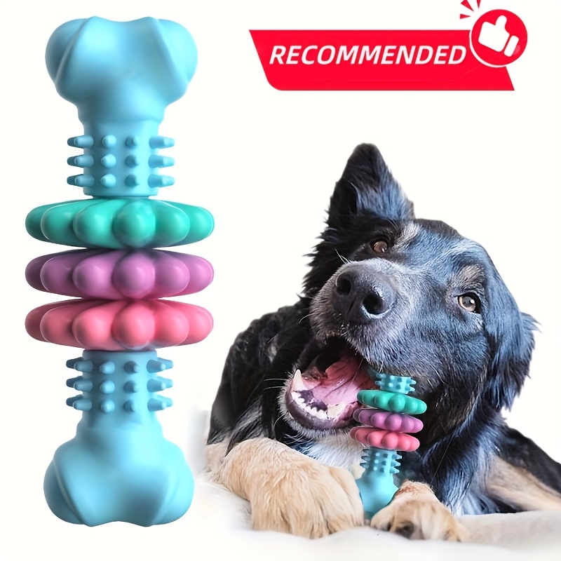 durable dog chew toy suitable for small and medium sized dogs for teeth cleaning and chewing training teething chew toy dog supplies interactive toy for pet interaction companion toy to relieve boredom and self entertainment for dogs