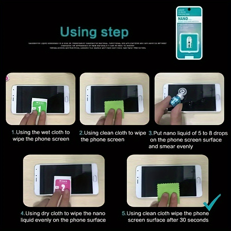 1/2/3/5 buc. Folie de protecție ecran LCD - Anti-amprentă, anti-zgârieturi, rezistentă la spargere, nano protecție, potrivită pentru toate telefoanele mobile, tablete și ceasuri inteligente