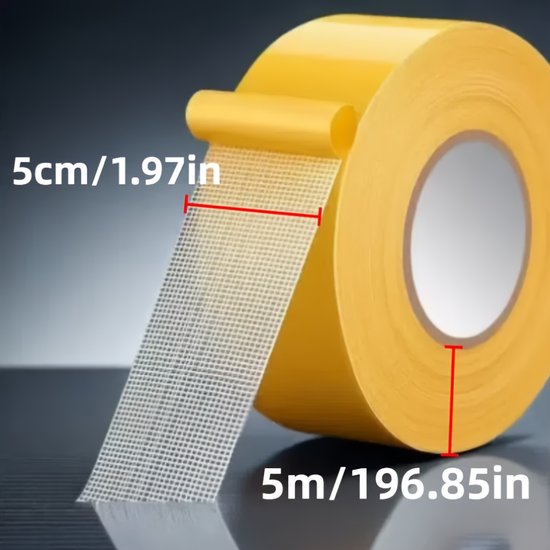 The Grid Double-sided Tape Features Strong , Sticking To Carpets And Floors To Prevent Carpet Edges From Curling Or Shifting. It Carpets Smooth And Aesthetically , And Remains Secure Under Daily Foot