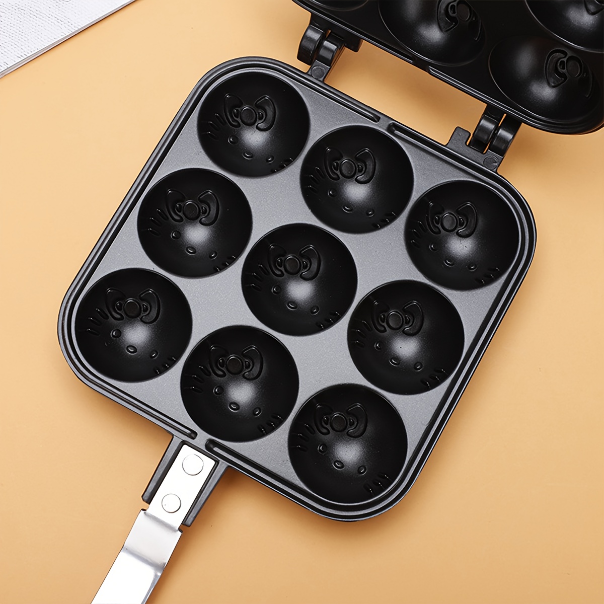 1pc takoyaki pan 5 59 japanese takoyaki maker for octopus ball cake pop ebelskiver aebleskiver baking tools kitchen gadgets kitchen accessories details 2