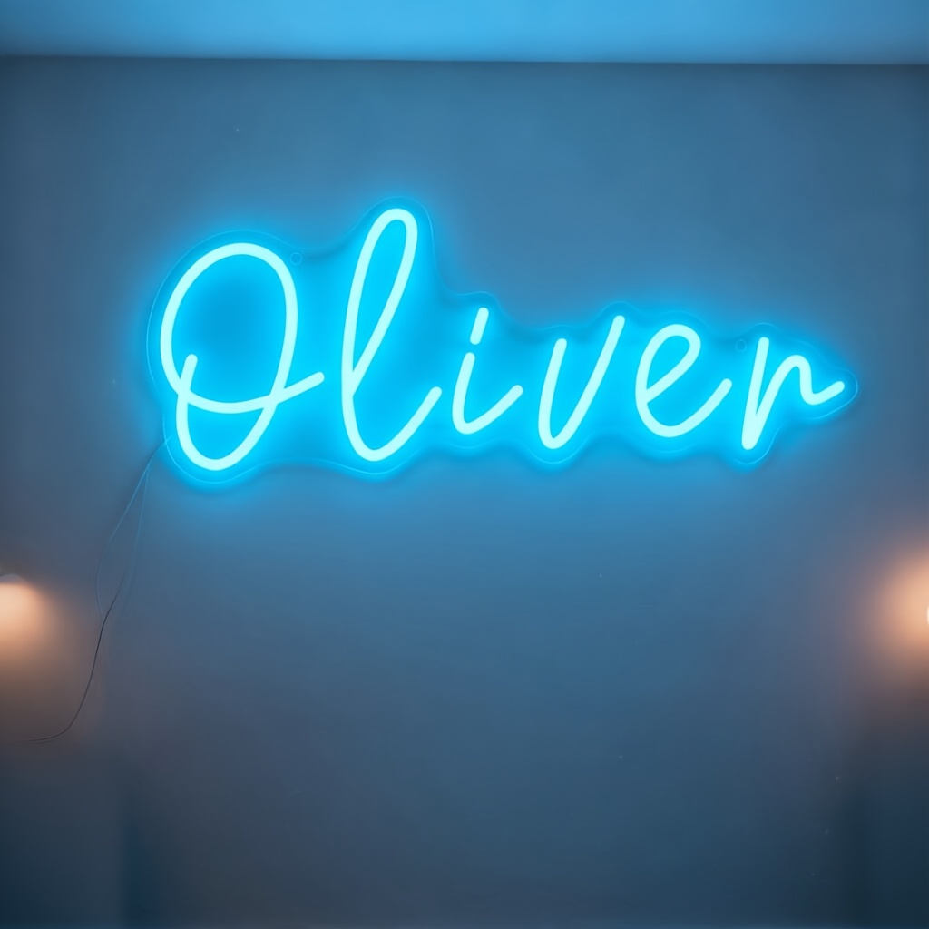 TEMU Personalized Name Custom Neon Sign - Usb Adjustable Wall Light, Single-color , Suitable For Wall Installation In , Parties, Clubs - Plug And