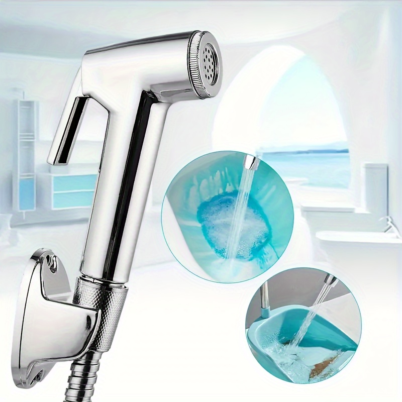 

New Abs Handheld Toilet Bathroom Bidet Sprayer Shower Head Water Nozzle Spray Sprinkler Stonego Bathroom Accessories