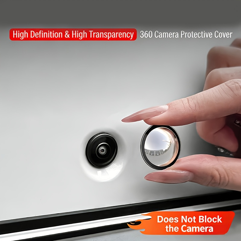 applicable to all vehicle models high definition high   360   front and rear camera protective cover featuring dustproof anti fog front bumper camera