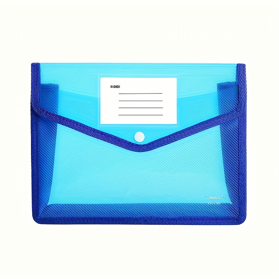 A4 File Storage Bag & Folder, File Cover, Transparent Storage And Finishing Bag