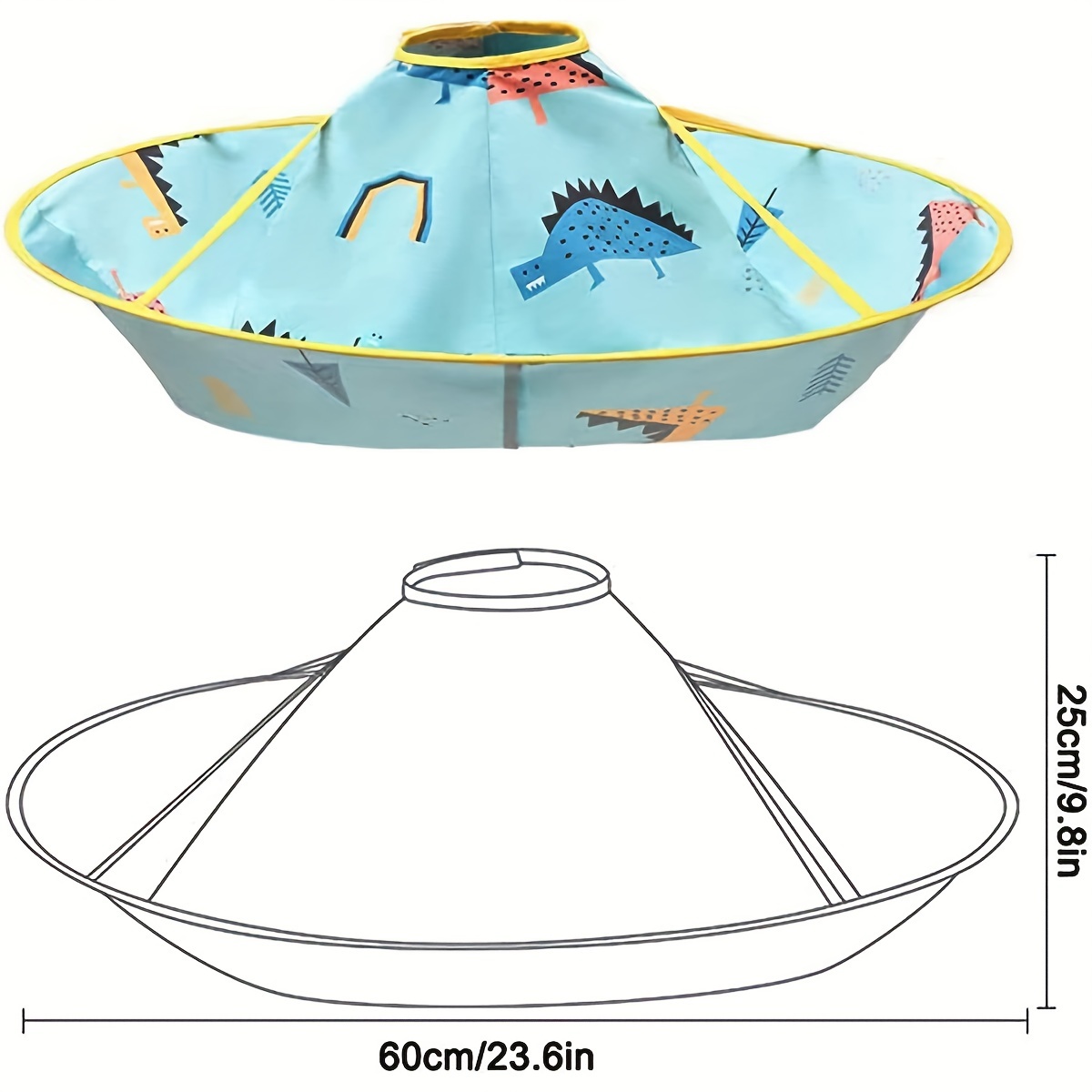 2 Kinder-Friseurumhänge Mit Tier-Mustern – Wasserdicht, Verstellbar, 80x140 Cm, Für Haarschnitte Zu Hause