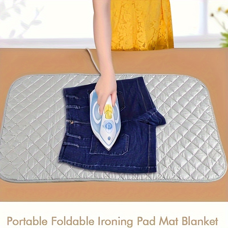 Cotton Ironing Pad Mat Foldable Heat resistant Portable - Temu